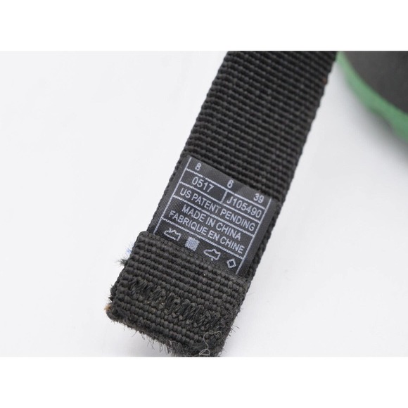 Chaco ZX2 Womens 8 Sandals Strappy Green Toe Ring Sport Slingback Vibram Sole - Picture 9 of 10